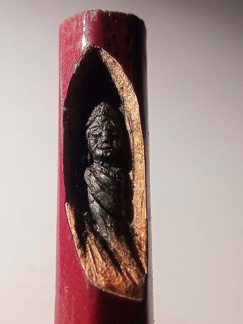Buddha in Pencil Niche
